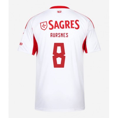 Fotbollströjor Billigt Herr SL Benfica Tredjetröja 2025/26 Fredrik Aursnes 8