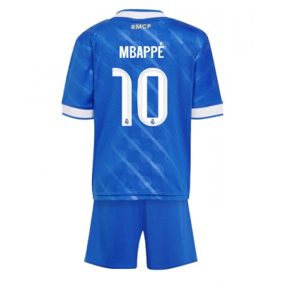 Kylian Mbappé #10 Fotbollströja 2025–26 Real Madrid Tredjetröja Barn Set