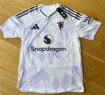 Manchester United troja Herr 2025-26 Borta Kortarmad Fotbollstroja.webp