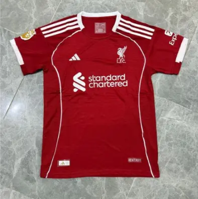 Matchtrojor Liverpool Hemmatroja 2025-26 Dam Kortarmad.webp