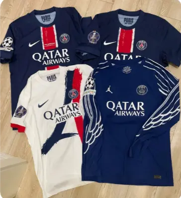 Paris Saint Germain Herr Bortatroja 2025 26 Med Eget Namn.webp