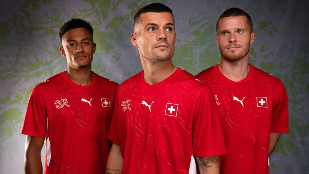 Schweiz hemmatröja för VM 2026