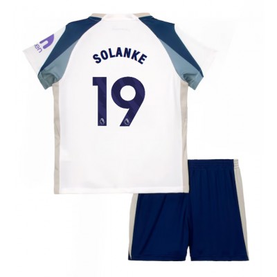 Fotbollskläder Set Barn Tottenham Hotspur Hemmatröja 2025/26 Dominic Solanke 19