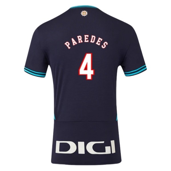 Athletic Bilbao Matchtröjor 2025/26 Borta Paredes #4