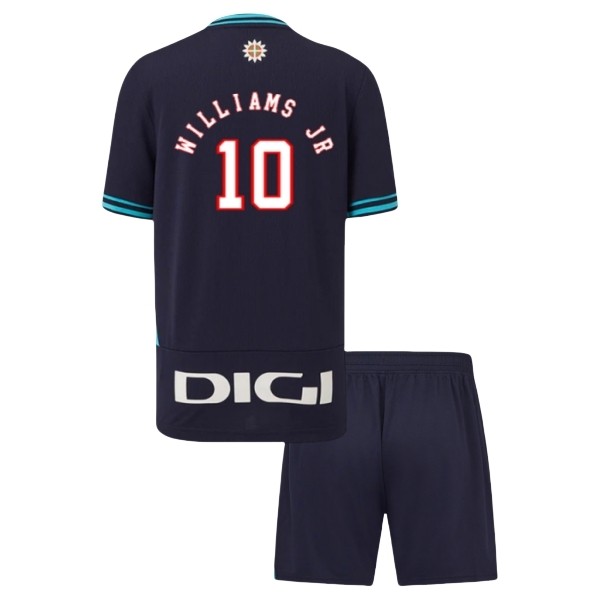 Athletic Bilbao Bortatröja 2025/26 Barn Nico Williams #10 Set