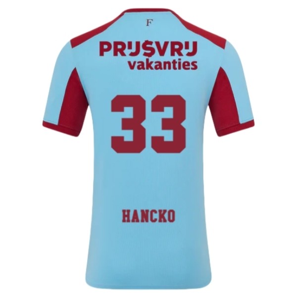 Feyenoord Tredjetröja 2025/26 Dávid Hancko #33 Herr