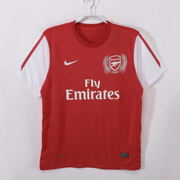 Arsenal 2011/12 Retro Hemmatröja – Klassisk Röd Matchtröja