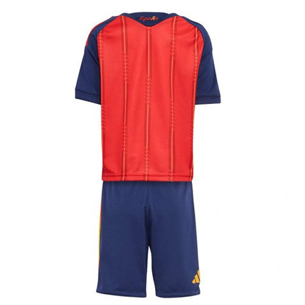 Spanien Hemmatröja VM 2026 Barn Kortärmad Fotbollströja + Shorts