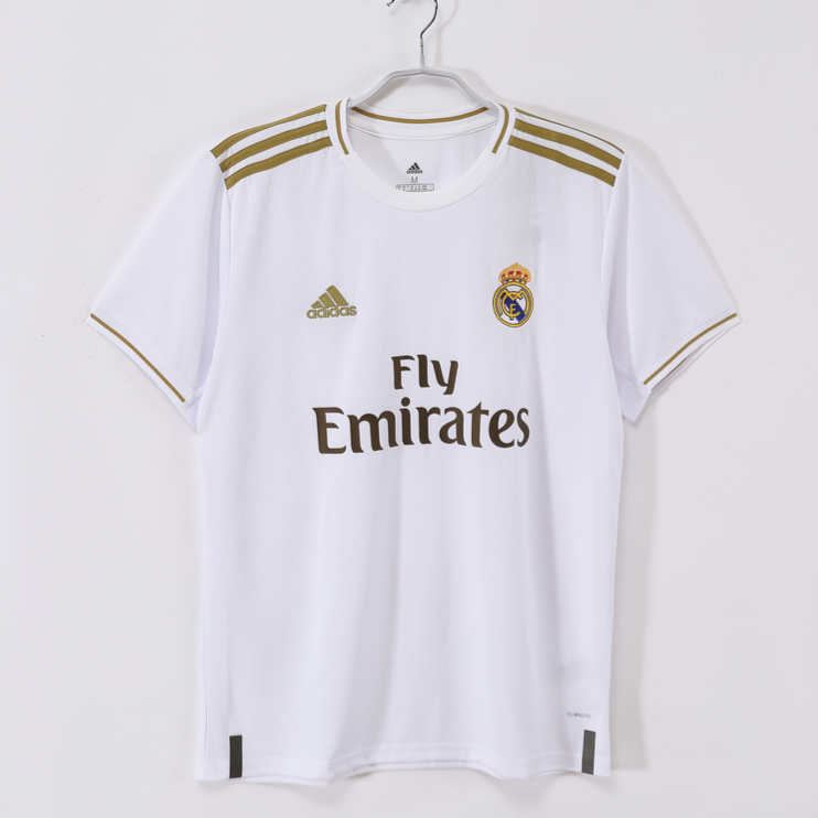 Real Madrid 2019/20 Retro Hemmatröja – Klassisk Vit Matchtröja