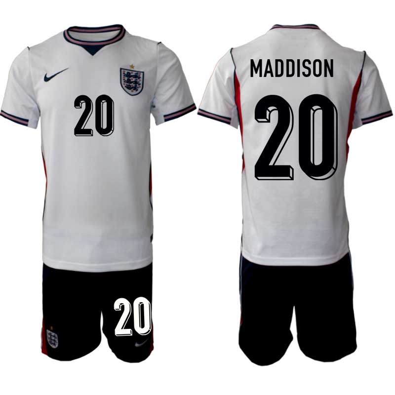 Billiga Fotbollströjor England VM 2026 Hemma James Maddison #20 Herr