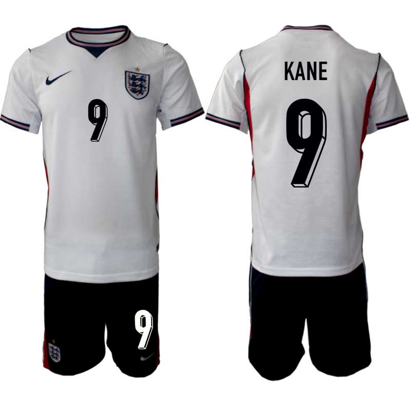 England VM 2026 Hemma Harry Kane #9 Herr – matchtröja + Shorts