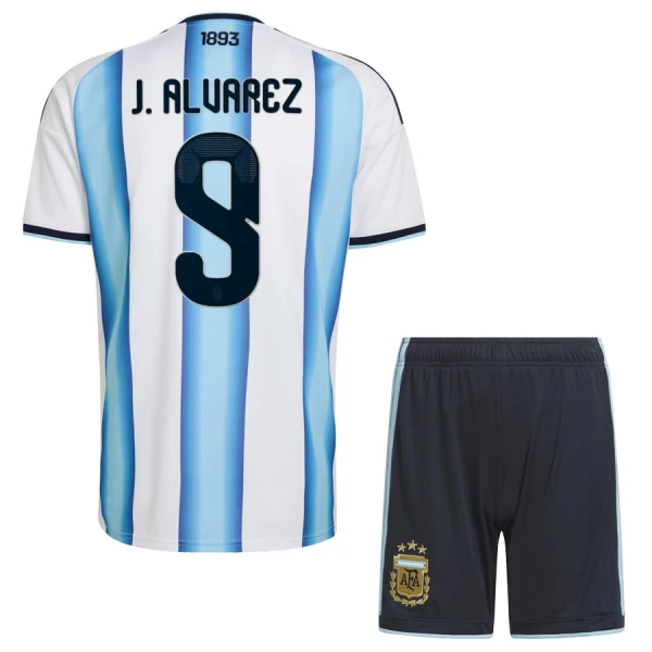 Argentina Hemma VM 2026 Barn – Julián Álvarez #9 matchtröja