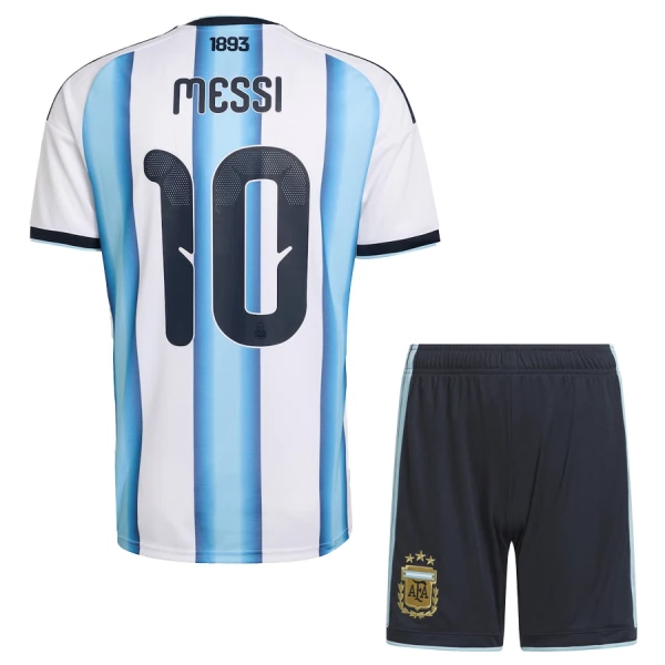 Argentina Hemma VM 2026 Barn – Lionel Messi #10 matchtröja