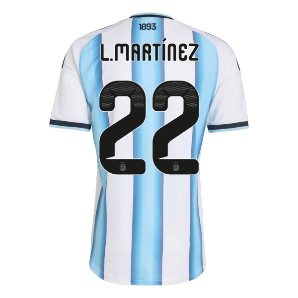 Argentina Hemma VM 2026 Herr – Lautaro Martínez #22 matchtröja