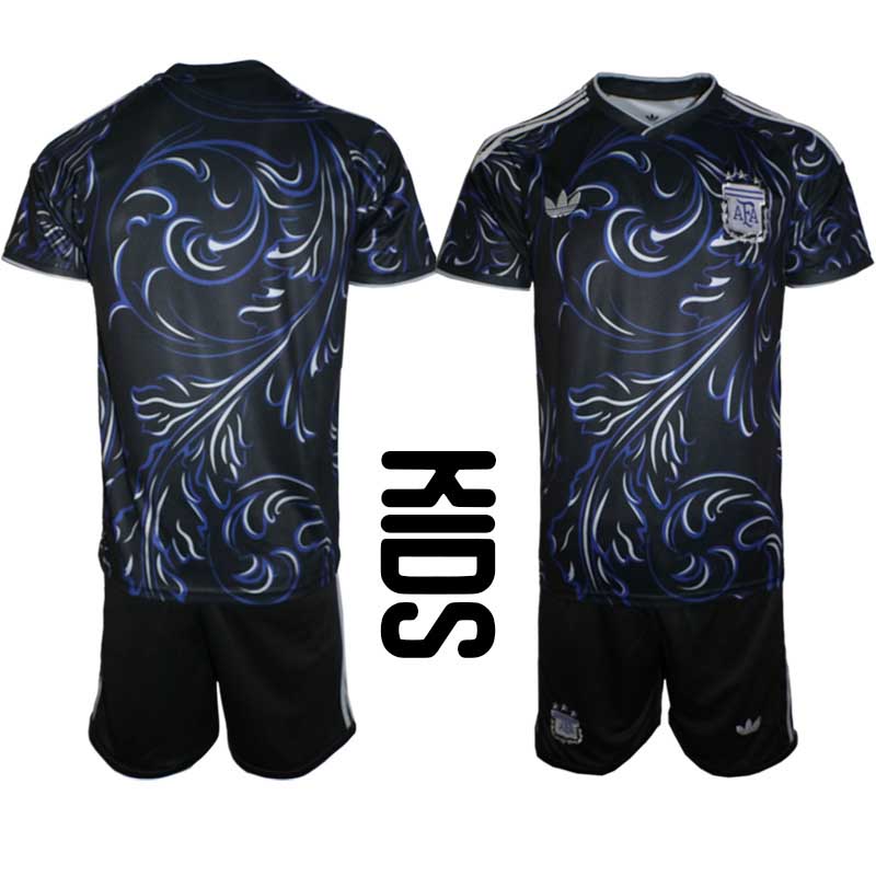 Fotbollströja Argentina VM 2026 Bortaställ Barn