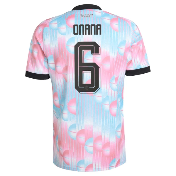 Belgien Bortatröja VM 2026 Herr – Amadou Onana #6 Matchtröja