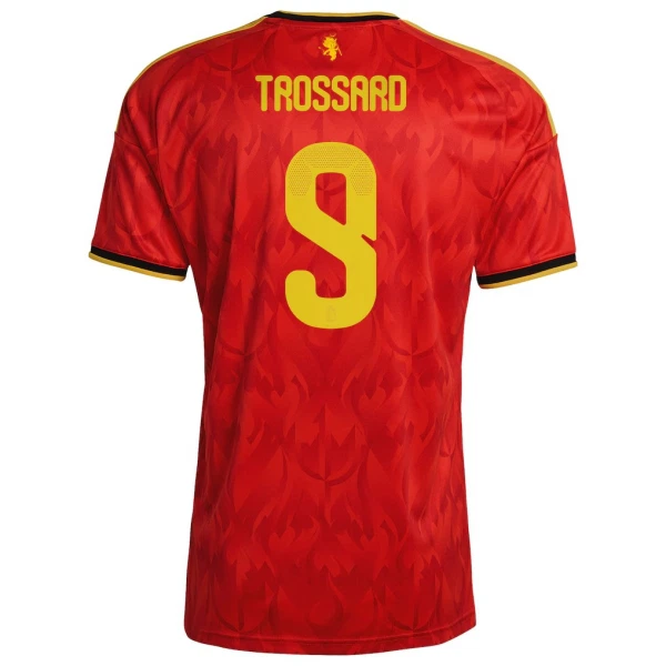 Belgien Hemma VM 2026 Herr – Leandro Trossard #9 Matchtröja