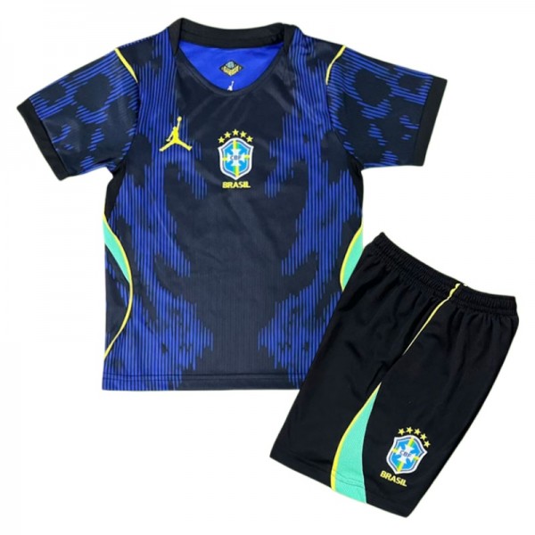 Fotbollströja Brasilien Borta VM 2026 Barn Set