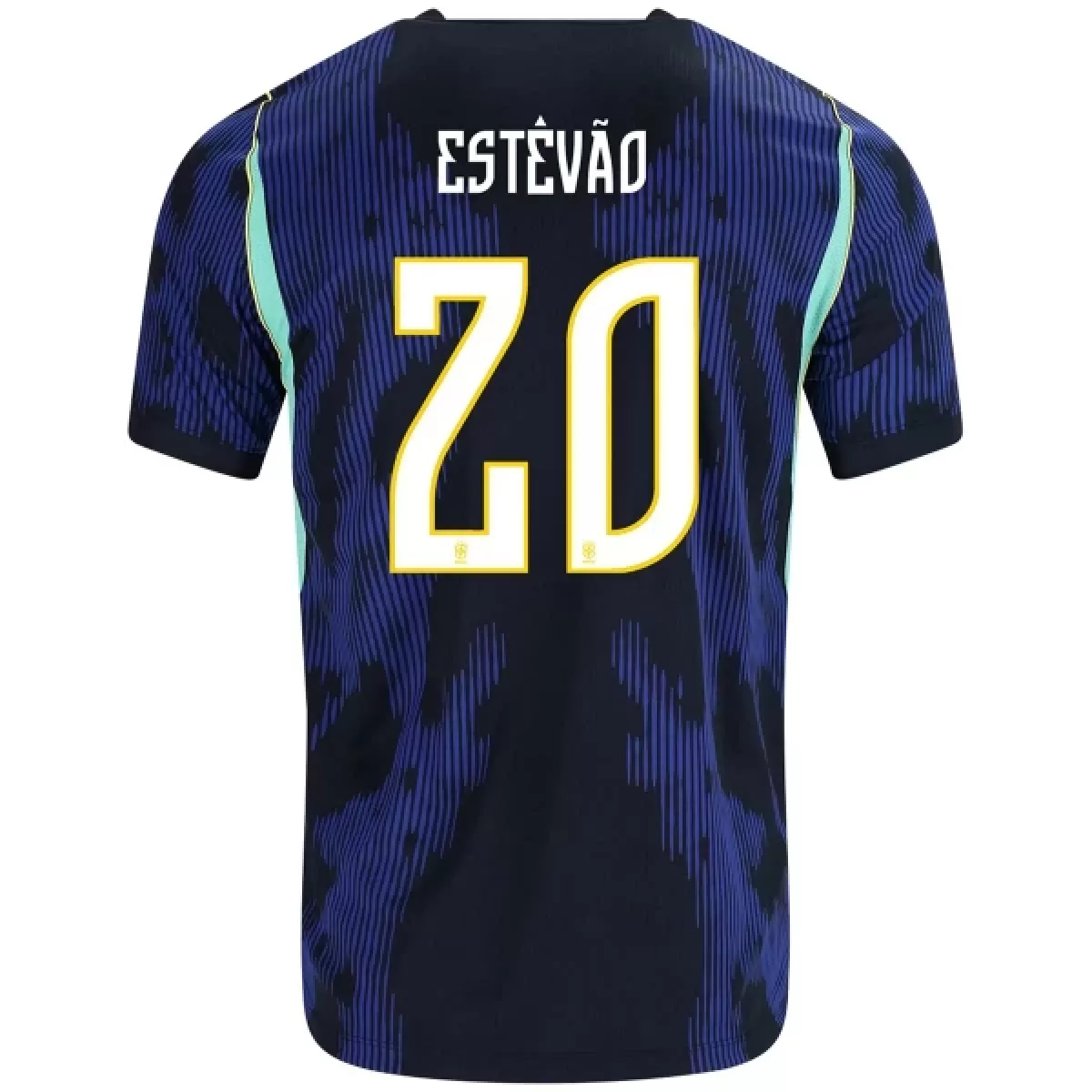 Brasilien Bortatröja VM 2026 Herr – Estêvão Willian #20 Matchtröja