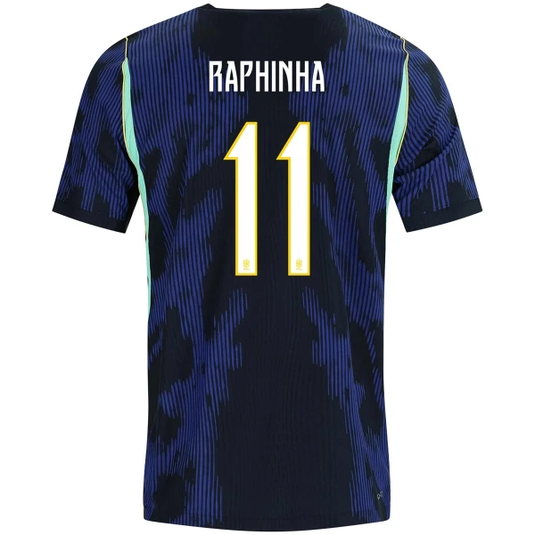 Brasilien Bortatröja VM 2026 Herr – Raphinha #11 Matchtröja
