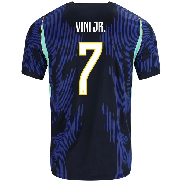 Brasilien Bortatröja VM 2026 Herr – Vinícius Júnior #7 Matchtröja