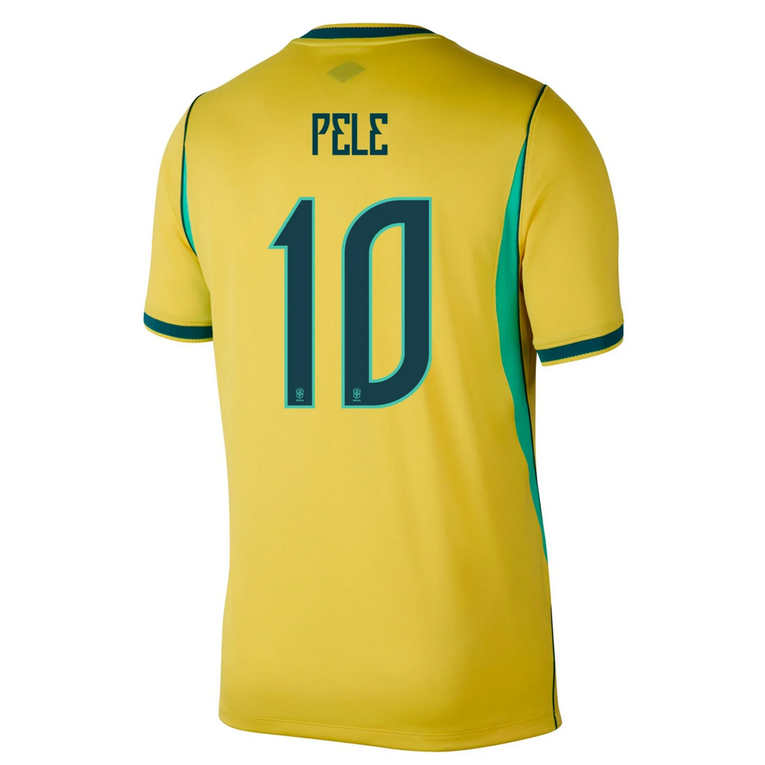 Brasilien Hemma VM 2026 Herr – Pelé #10 matchtröja