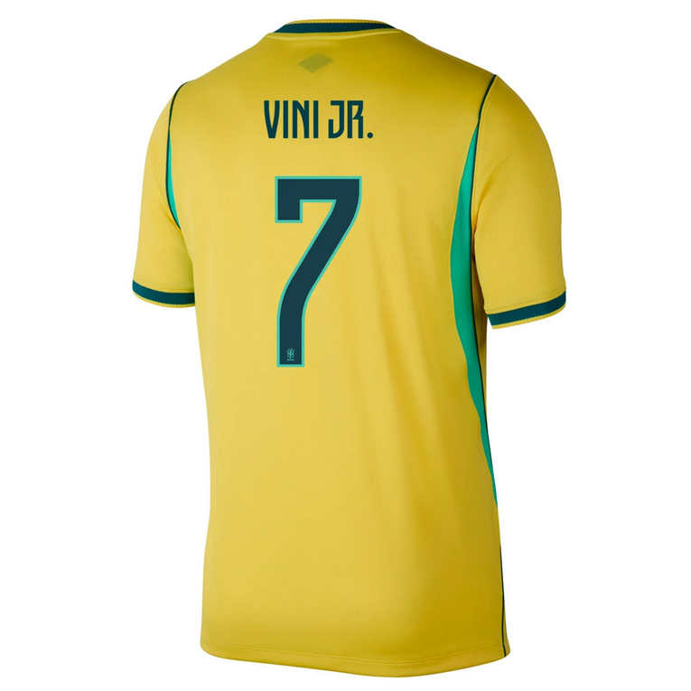 Brasilien Hemma VM 2026 Herr – Vinícius Júnior #7 matchtröja