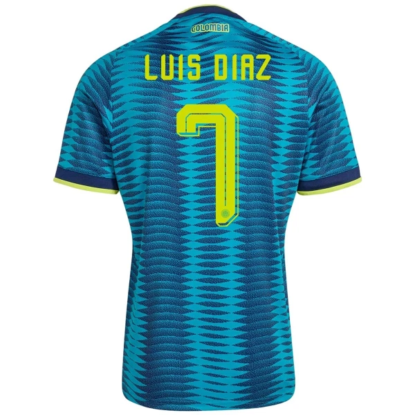 Colombia Bortatröja VM 2026 Herr – Luis Díaz #7 tröja