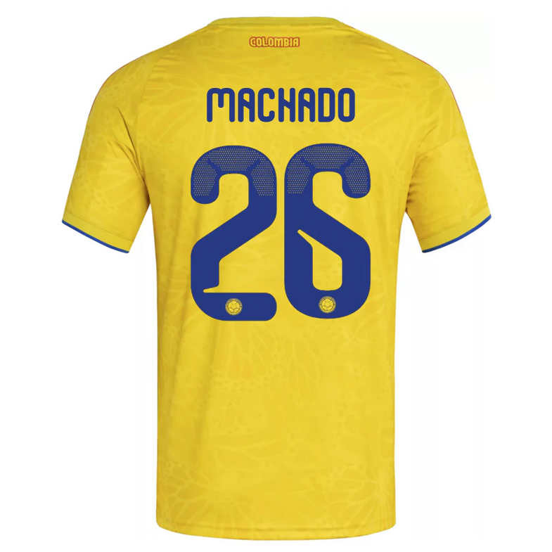 Colombia Hemma VM 2026 Herr – Deiver Machado #26 matchtröja