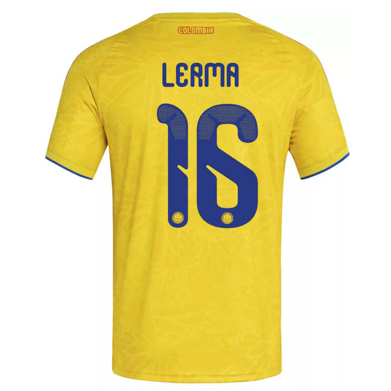Colombia Hemma VM 2026 Herr – Jefferson Lerma #16 matchtröja