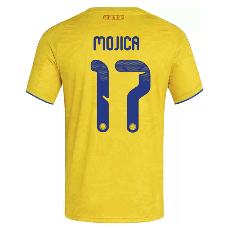 Colombia Hemma VM 2026 Herr – Johan Mojica #17 matchtröja