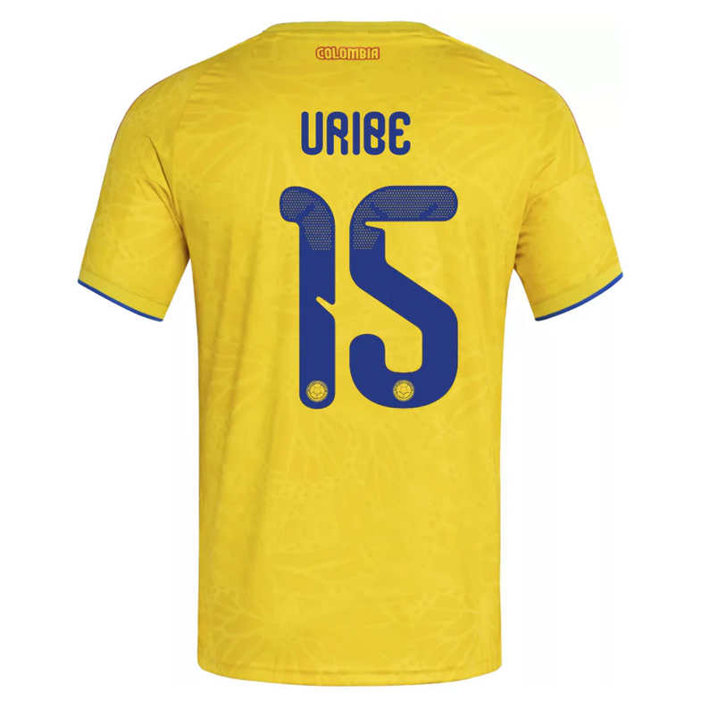 Colombia Hemma VM 2026 Herr – Mateus Uribe #15 matchtröja