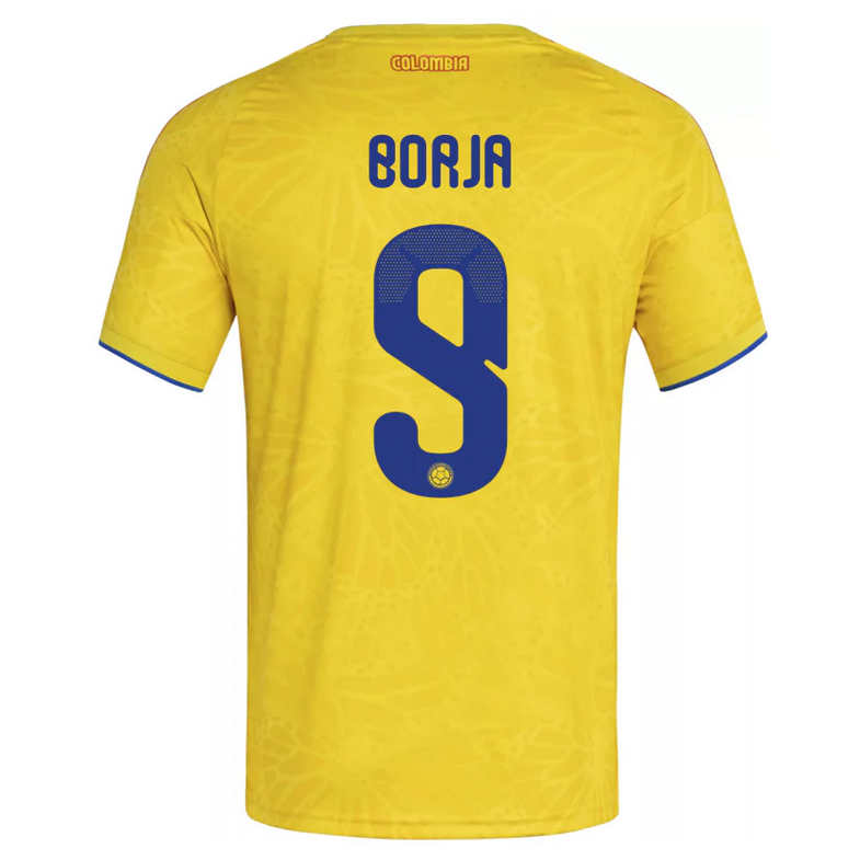 Colombia Hemma VM 2026 Herr – Miguel Borja #9 matchtröja