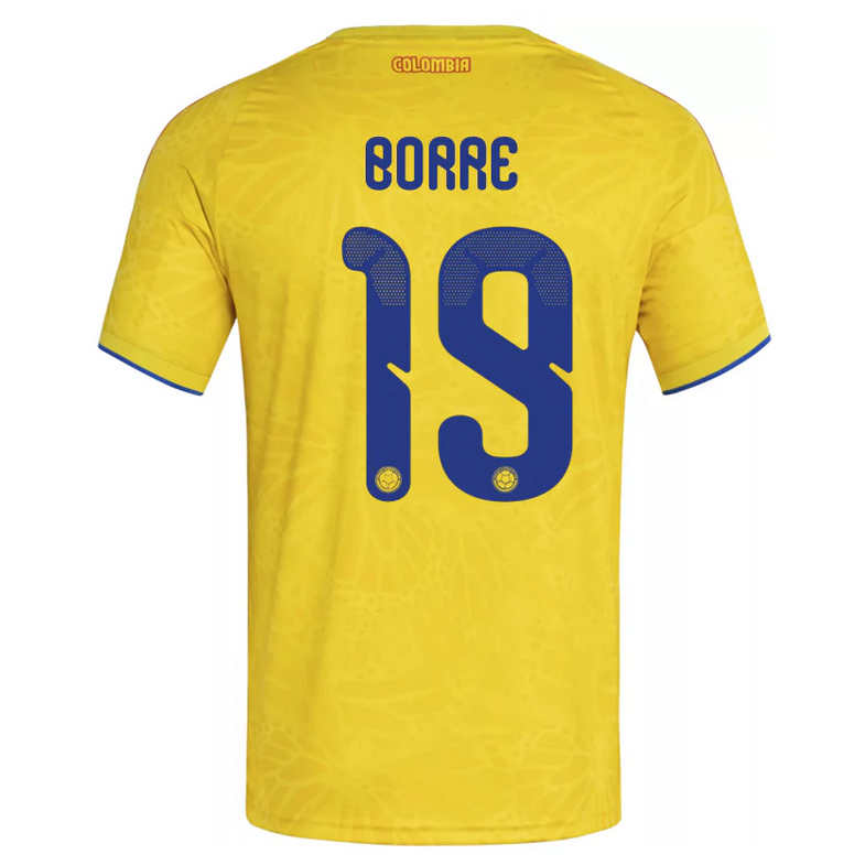 Colombia Hemma VM 2026 Herr – Rafael Santos Borré #19 matchtröja
