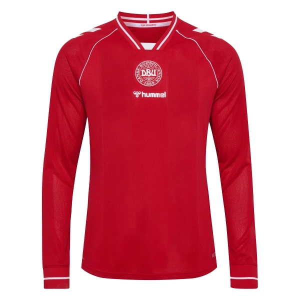 Danmark VM 2026 Hemma Långärmad Herr Röd matchtröja