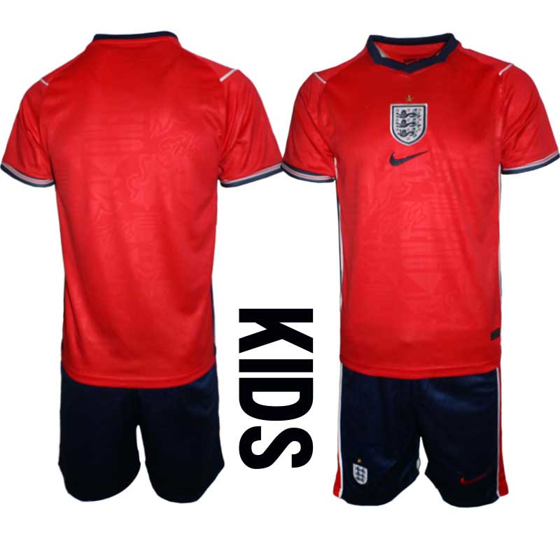 England Landslagströja VM 2026 Bortaställ Barn Fotbollsset