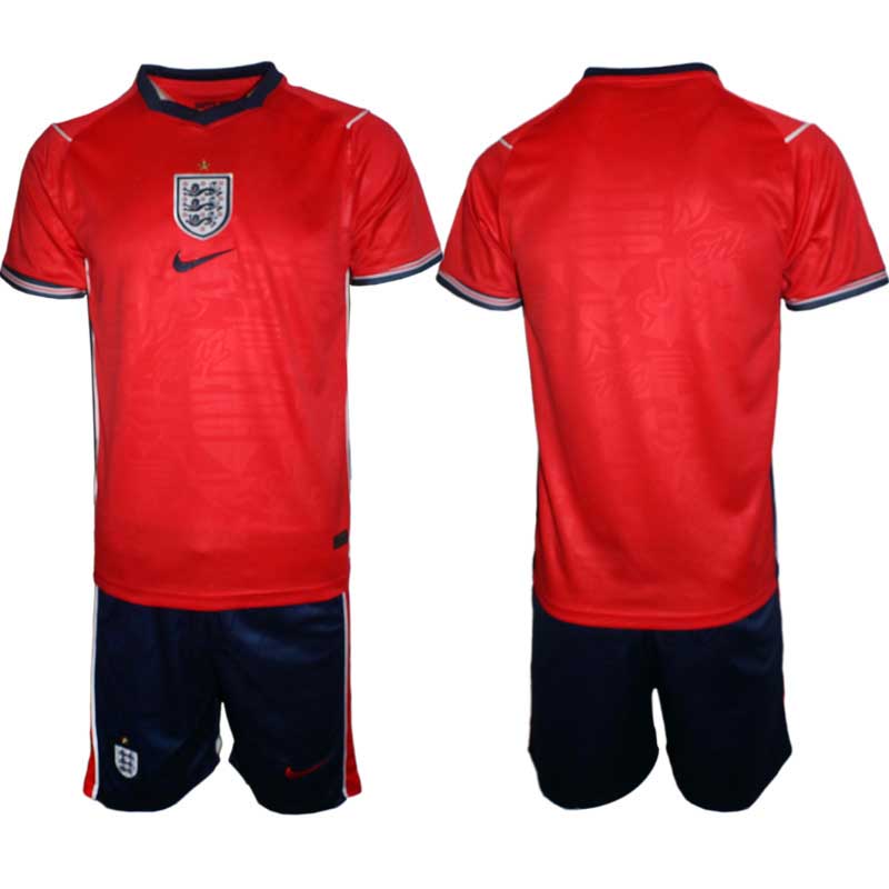 England VM 2026 Bortaställ Herr – Fotbollströja + Shorts