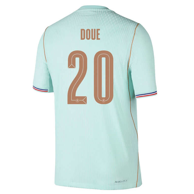 Frankrike Borta VM 2026 Herr – Désiré Doué #20 matchtröja