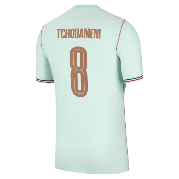Frankrike Bortatröja VM 2026 Herr – Aurélien Tchouaméni #8 matchtröja