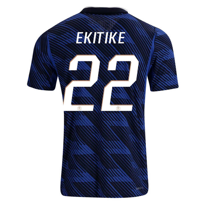 Frankrike Hemma VM 2026 Herr – Hugo Ekitike #22 matchtröja