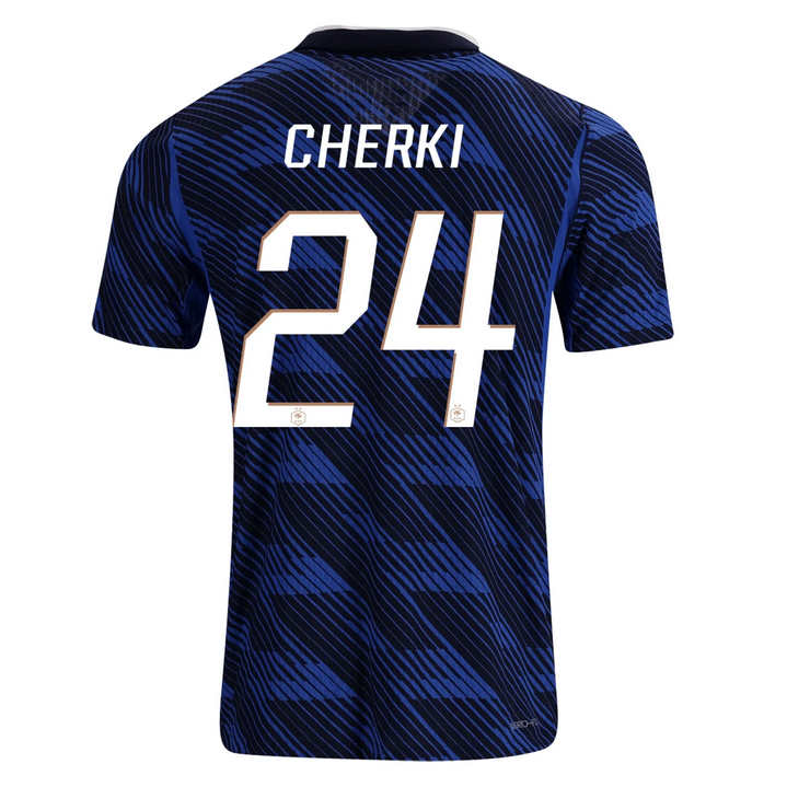 Frankrike Hemma VM 2026 Herr – Rayan Cherki #24 matchtröja