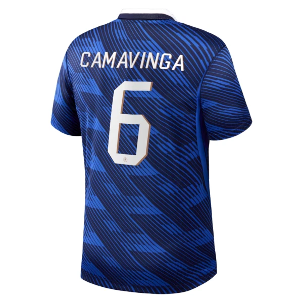 Frankrike Hemmatröja VM 2026 Herr – Eduardo Camavinga #6 tröja