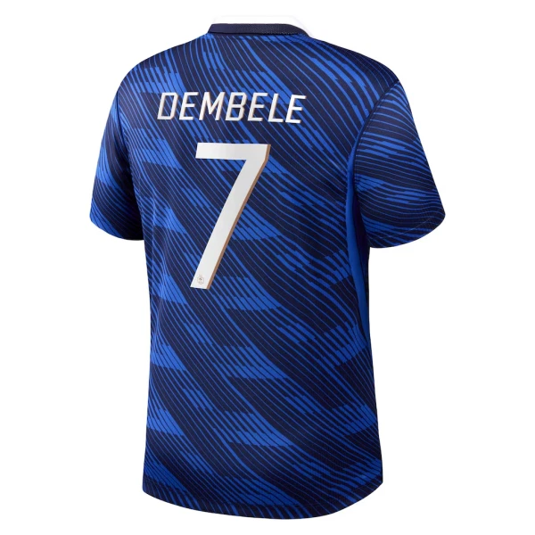Frankrike Hemmatröja VM 2026 Herr – Ousmane Dembélé #7 matchtröja