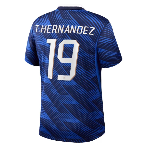 Frankrike Hemmatröja VM 2026 Herr – Theo Hernández #19 matchtröja