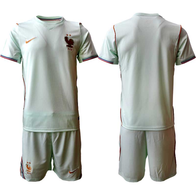 Frankrike VM 2026 Borta Herr – matchtröja och Shorts Set