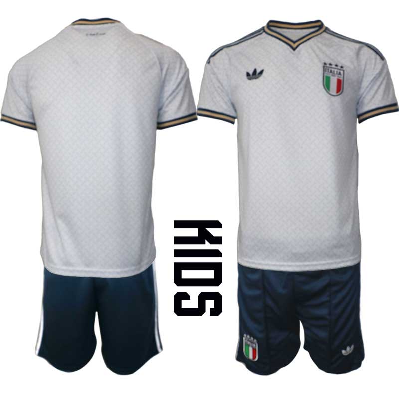 Italien Borta VM 2026 Barn – Fotbollsset Tröja & Shorts