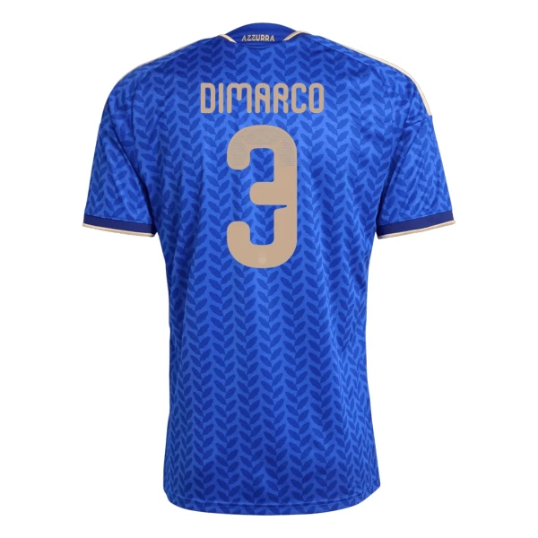 Italien Hemma VM 2026 Herr – Federico Dimarco #3 Blå matchtröja