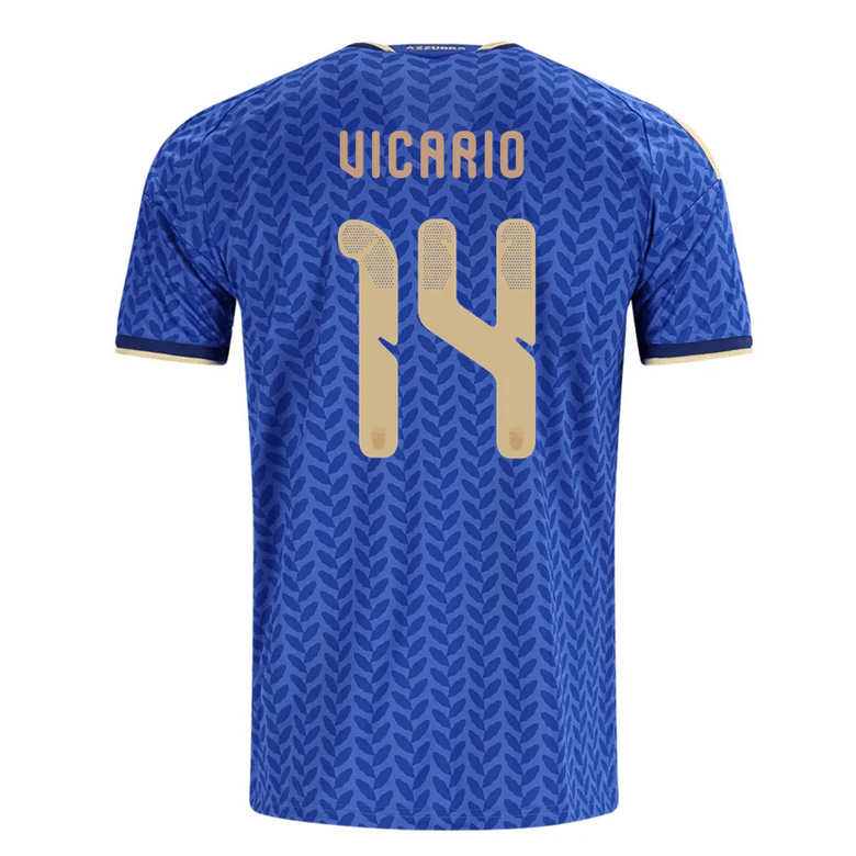 Italien Hemma VM 2026 Herr – Guglielmo Vicario #14 matchtröja