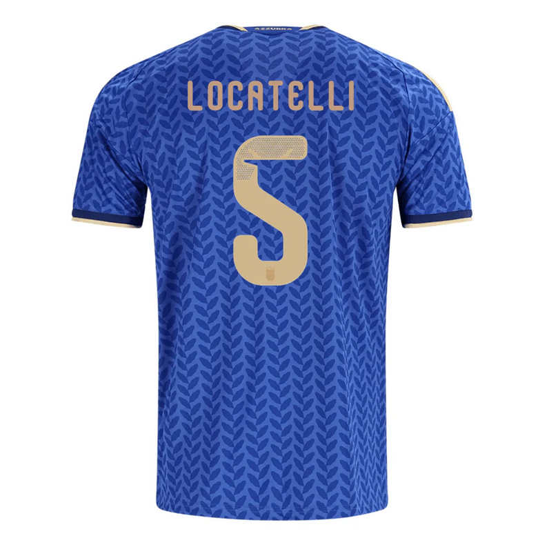 Italien Hemma VM 2026 Herr – Manuel Locatelli #5 matchtröja