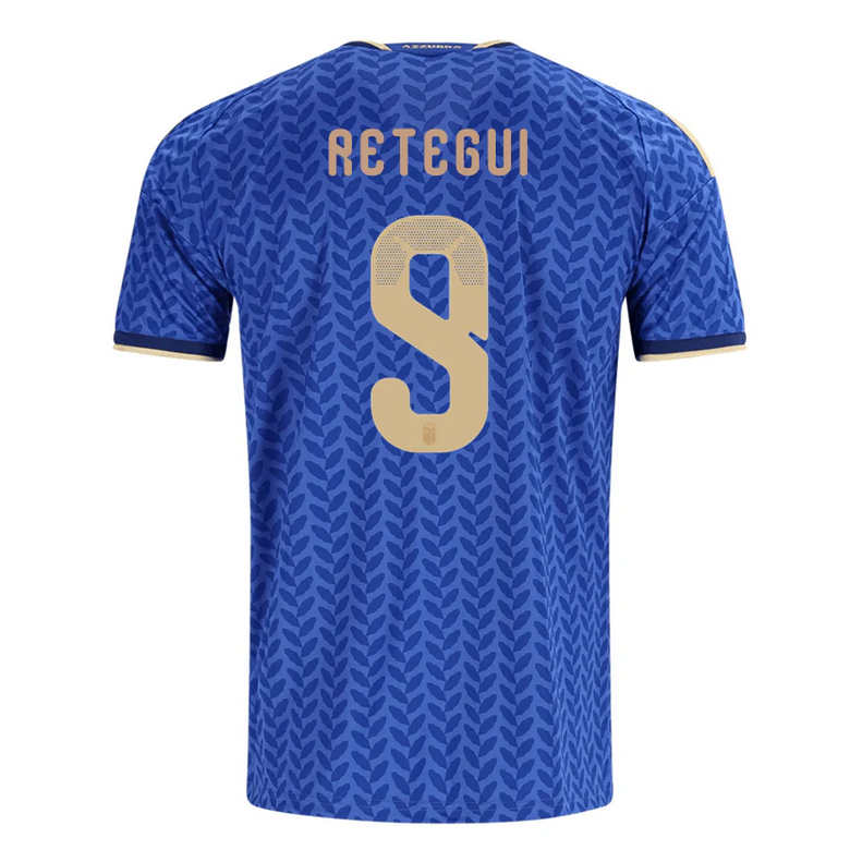 Italien Hemma VM 2026 Herr – Mateo Retegui #9 matchtröja